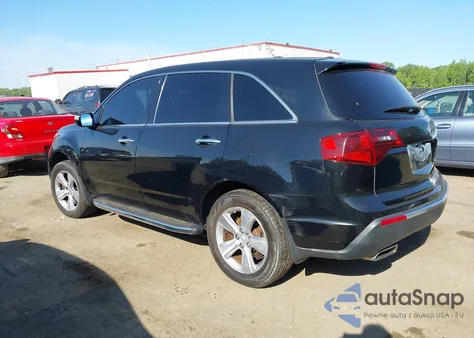 2013 Acura Mdx Technology Package z USA, uszkodzony, nr VIN 2HNYD2H32DH508970